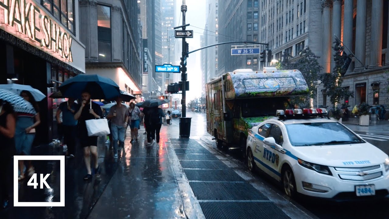 Walking-in-the-Rain-in-Manhattan-NYC-Binaural-City-Sounds-4k-Rain-Ambience